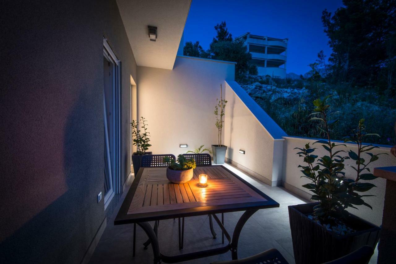 Apartmani Spiline - Mia Baška Voda Exteriör bild