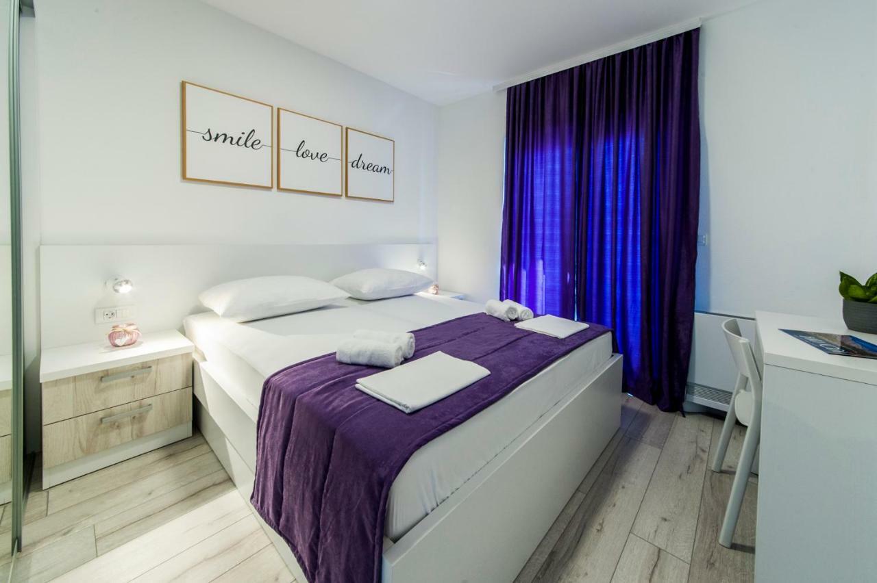 Apartmani Spiline - Mia Baška Voda Exteriör bild