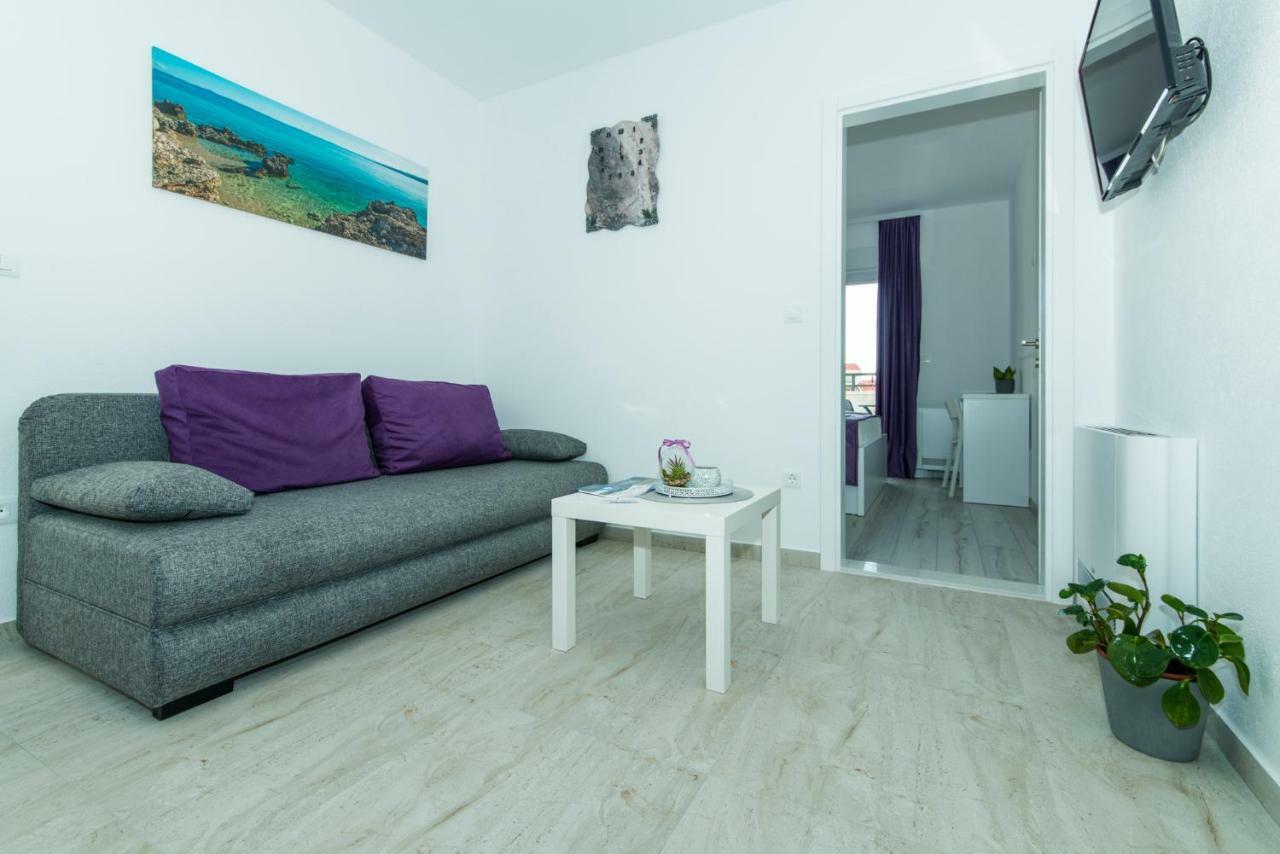 Apartmani Spiline - Mia Baška Voda Exteriör bild