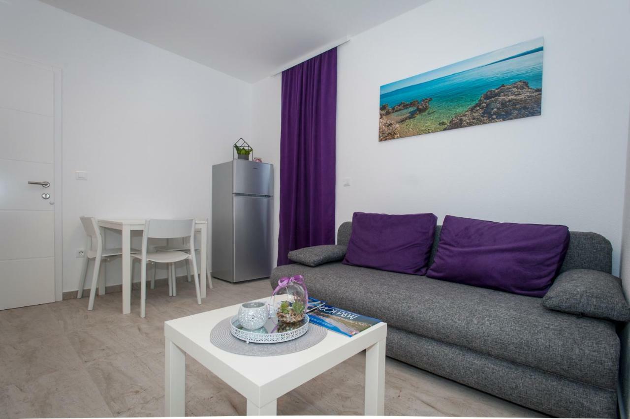 Apartmani Spiline - Mia Baška Voda Exteriör bild
