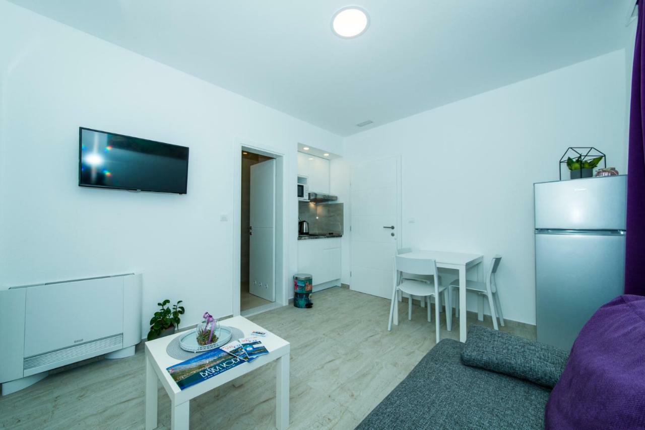 Apartmani Spiline - Mia Baška Voda Exteriör bild