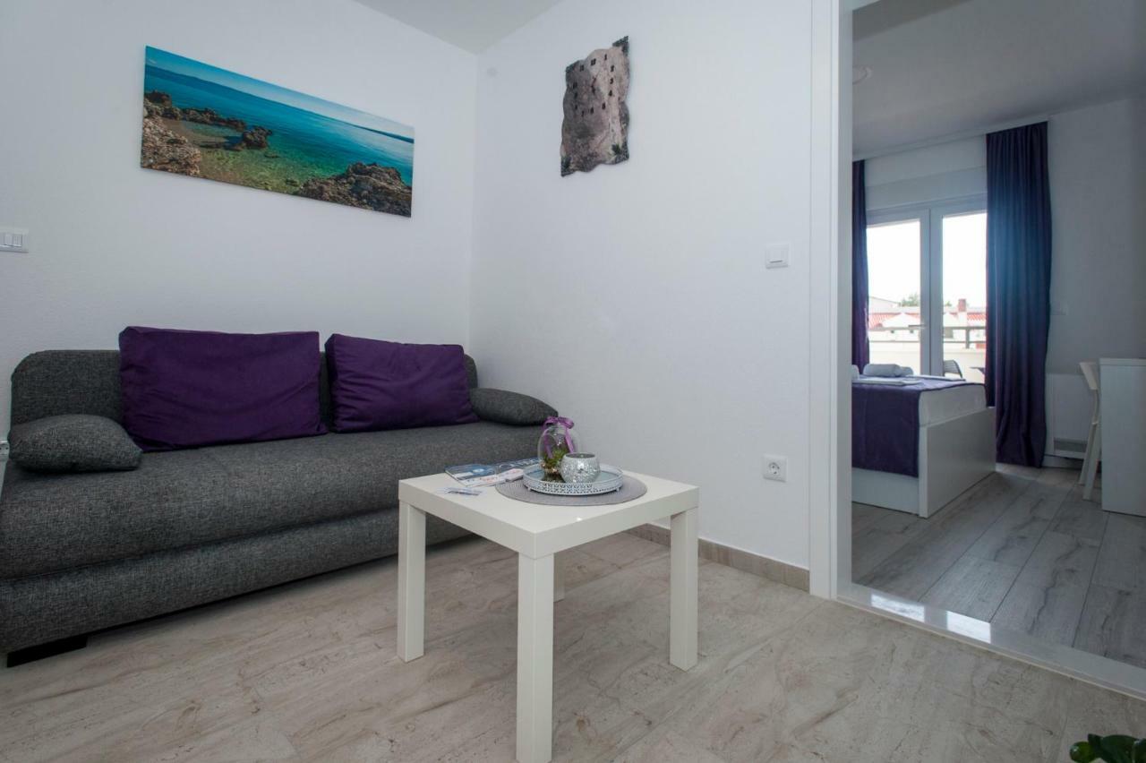 Apartmani Spiline - Mia Baška Voda Exteriör bild