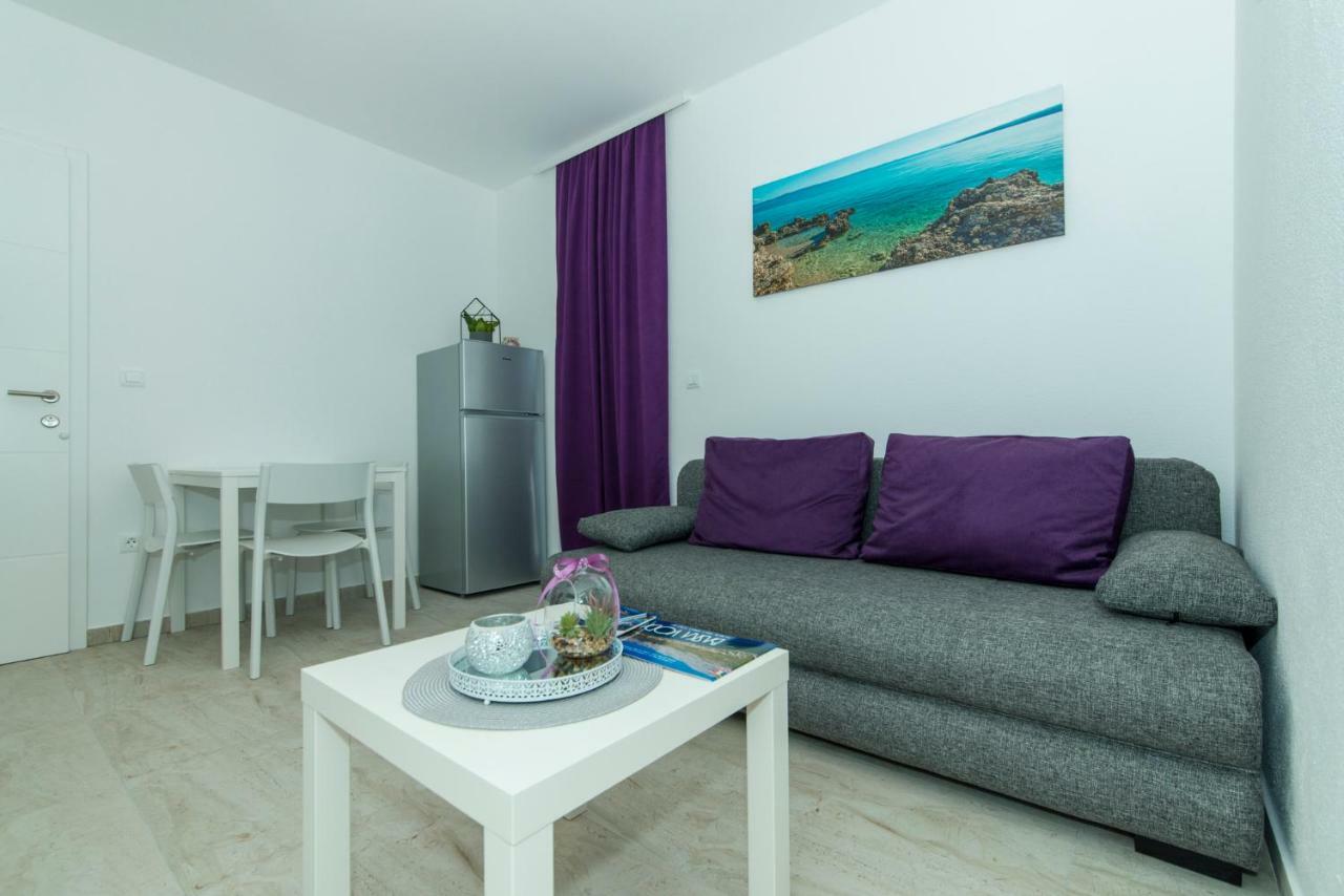 Apartmani Spiline - Mia Baška Voda Exteriör bild